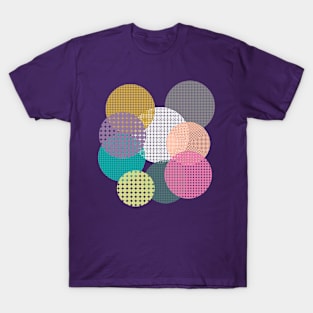 Abstract Pattern Round Colors T-Shirt